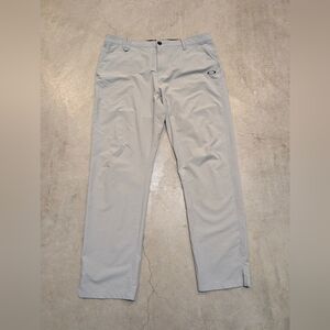 Oakley Take Pro Pants Gray/Khaki Men's 36 Golf Stretch